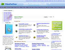 Tablet Screenshot of filesforfree.com